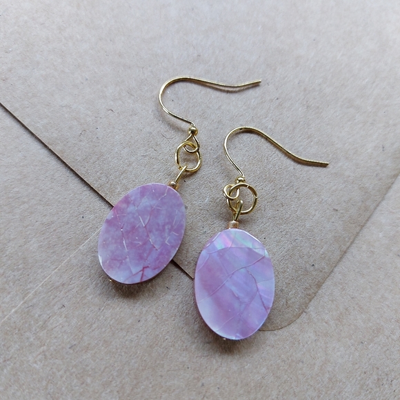 3 for 20 Handmade Purple Earrings - Picture 1 of 1